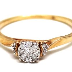 Ladies Diamond/10K Engagement Ring