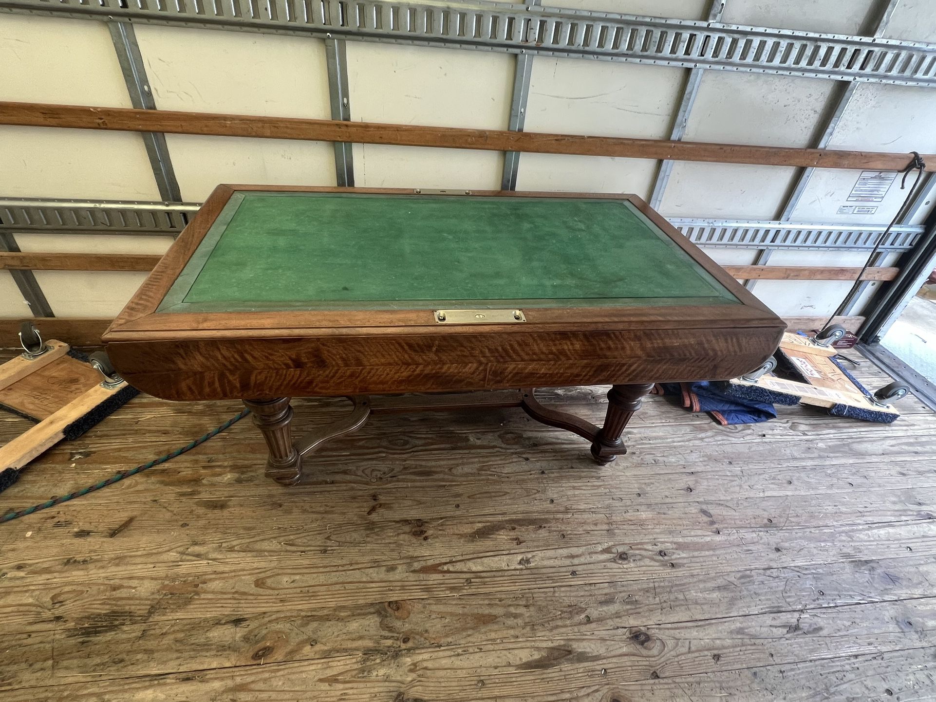 Antique Carom Billiards Table 