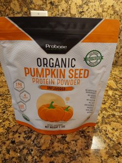 Organic pumpkin protein