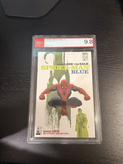 Spider-Man: Blue #1 PSA 9.8 New Slab rare