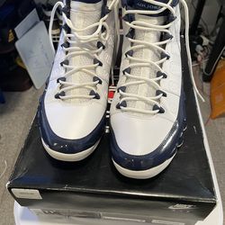 Nike Air Jordan 9 Retro Pearl Blue Size 11.5 Condition With Box (302370-145) 🔥