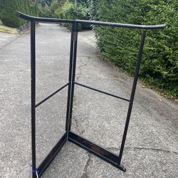 Vintage Japanese Kimono Rack Black