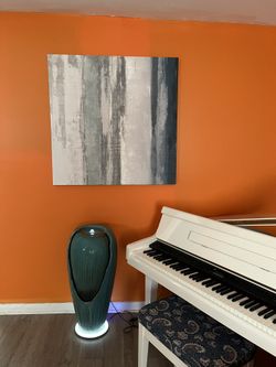 Modern Textured Artwork On Canvas