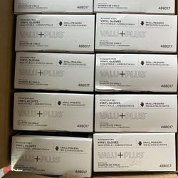 Powder, Free Vinyl, Gloves, Small