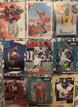 Football Cards - Buccaneers 