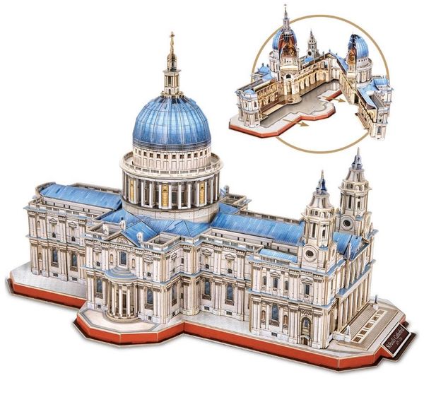 CUBICFUN 3D PUZZLES ST PAUL’s CATHEDRAL (BRAND NEW) for Sale in