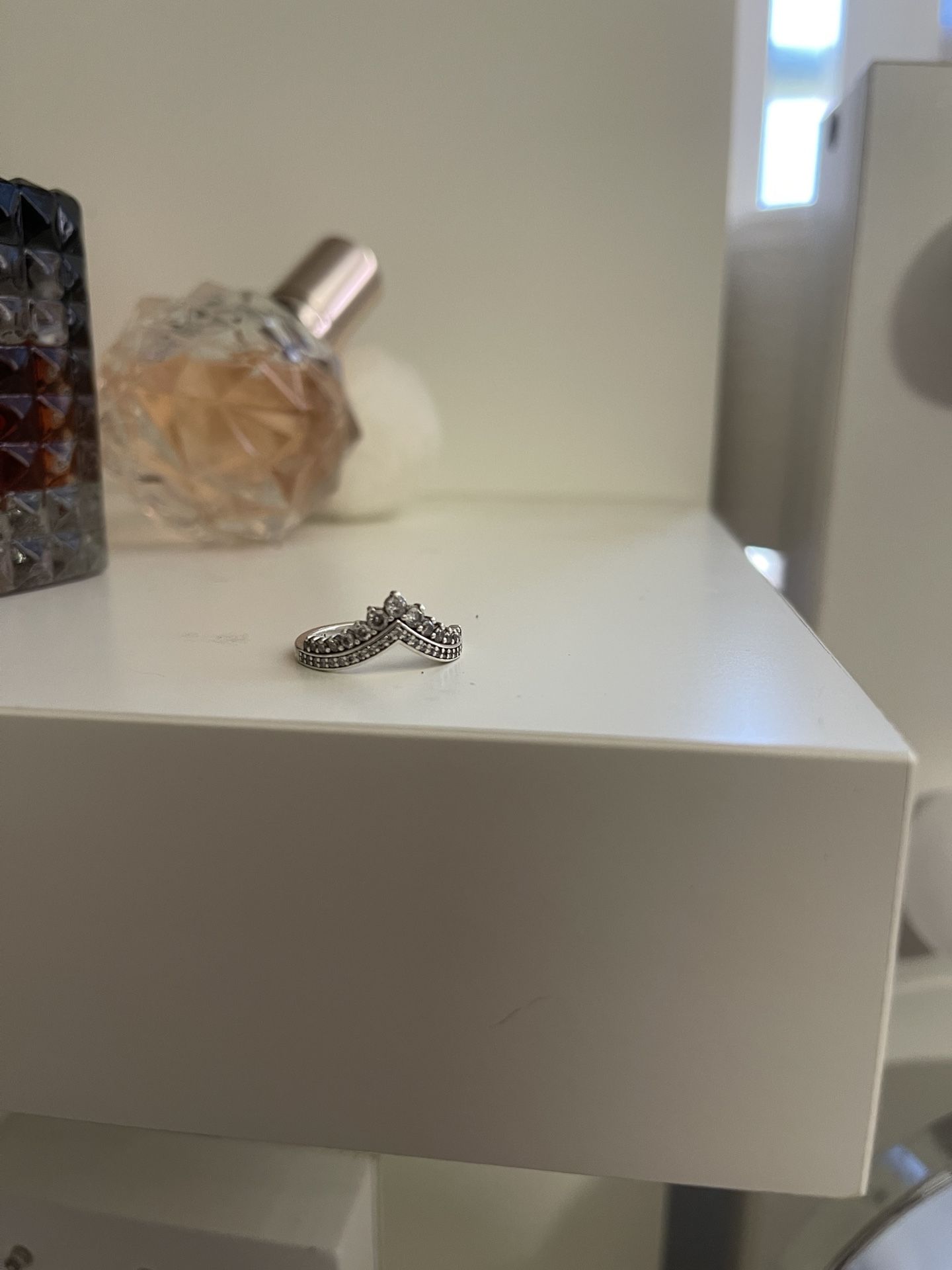 pandora wishbone ring