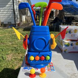 toy golf cart set