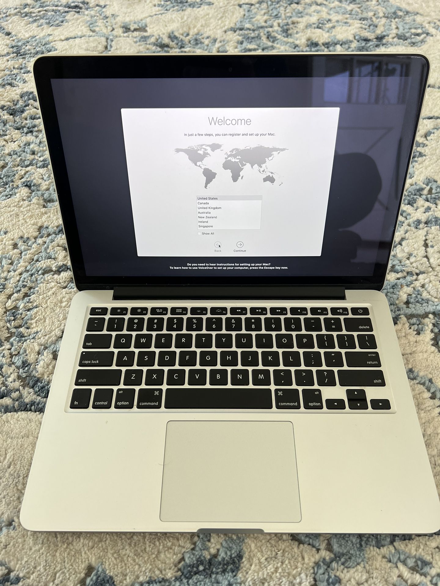 MacBook Pro (Retina, 13-inch) 2.4 GHz Intel Core i5