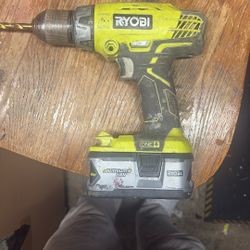 Ryobi Drill 