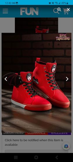 BRAND NEW & DISCONTINUED Mavis hotel transylvania sneakers