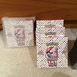 Japanese 151 Booster Box
