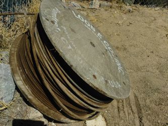 Heavy duty winch cable.