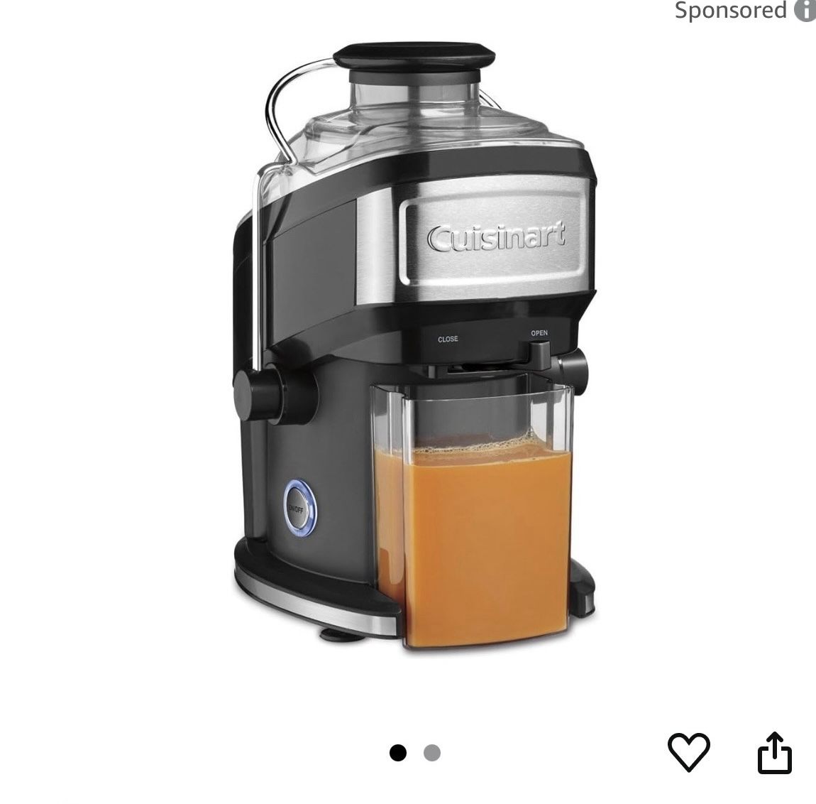 🔥🔥 Cuisinart Juice Extractor.Yours For Just $45🔥🔥