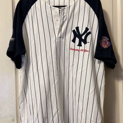 Vintage New York Yankees Richard Petty Nascar Baseball Jersey Chase