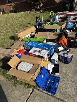 Check us out we are open Friday, Saturday and Sunday from 9 am to 6pm at 401 ridgecrest dr, west carrollton Ohio Tons of electronics, tools, home good