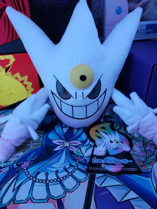 Shiny Mega Gengar Japanese Pokemon Center Plush