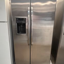 Stainless Steel Refrigerators Pre Owned Great Working Condition Home & Garden Appliances 