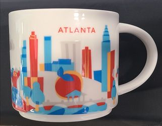 Atlanta and Alabama Starbucks You are here mugs