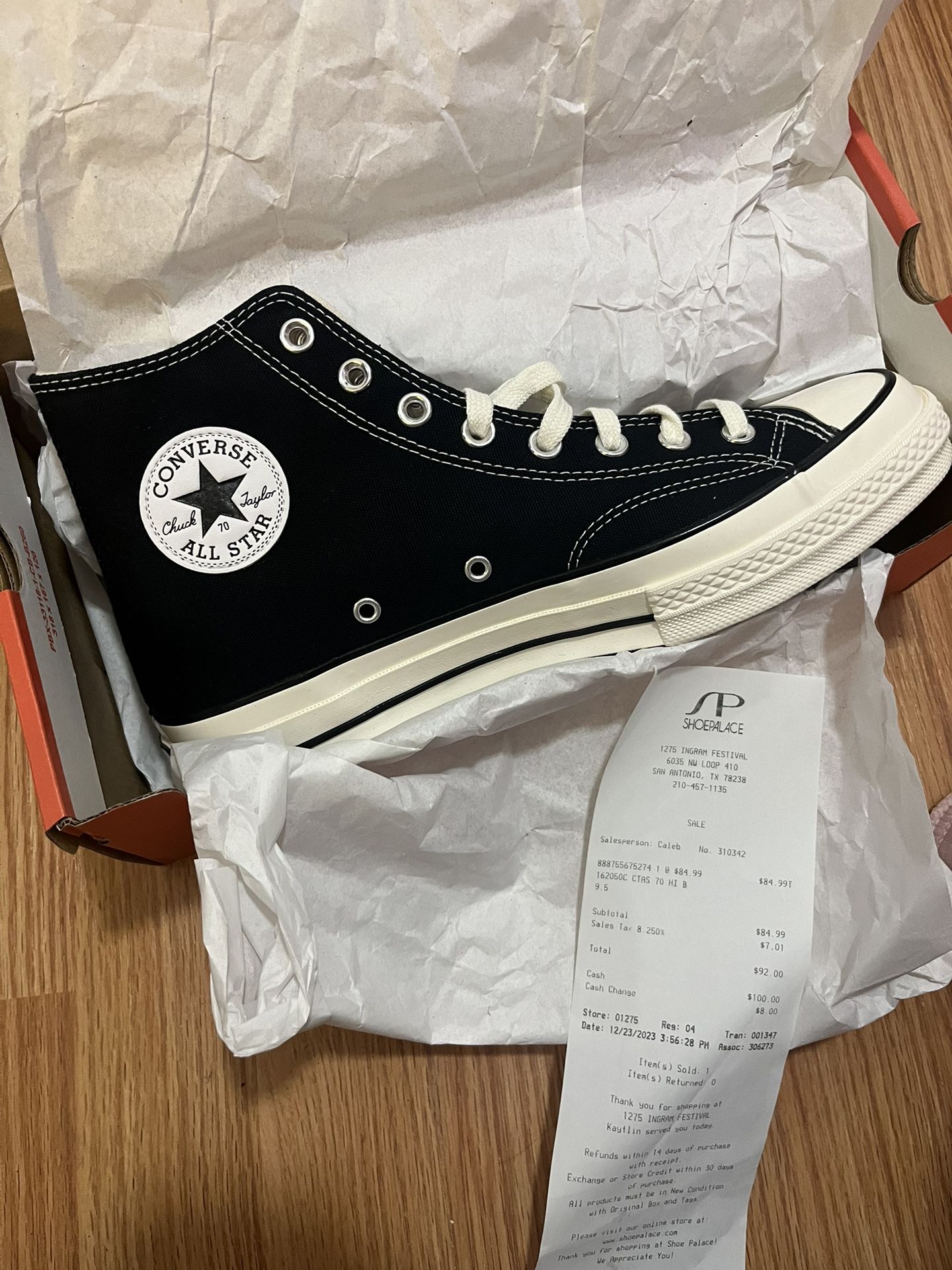 Size Converse Platform Sneakers