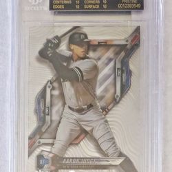 2018 Topps High Tek #HTAJ Aaron  Judge A 10