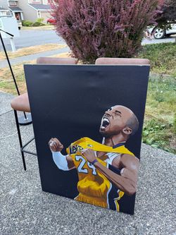 Kobe Bryant Lakers Canvas Wall Art – 41.5” x 31”