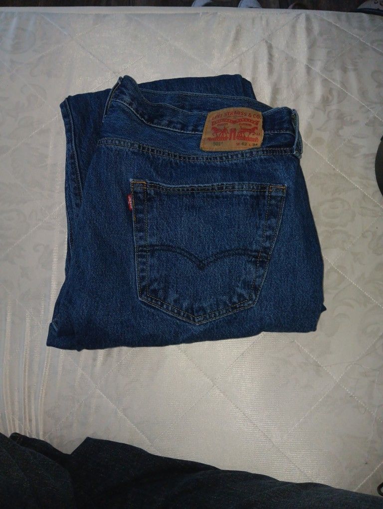 Levi Strauss 501S 42x34-Size