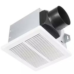 Hampton Bay 80 CFM Ceiling Mount Room Side Installation Humidity Sensing Bathroom Exhaust Fan, ENERGY STAR