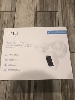 Ring Floodlight White Brand New