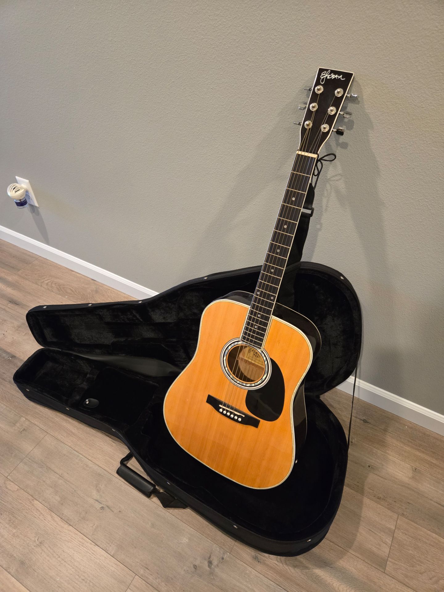 Electric acoustic guitar