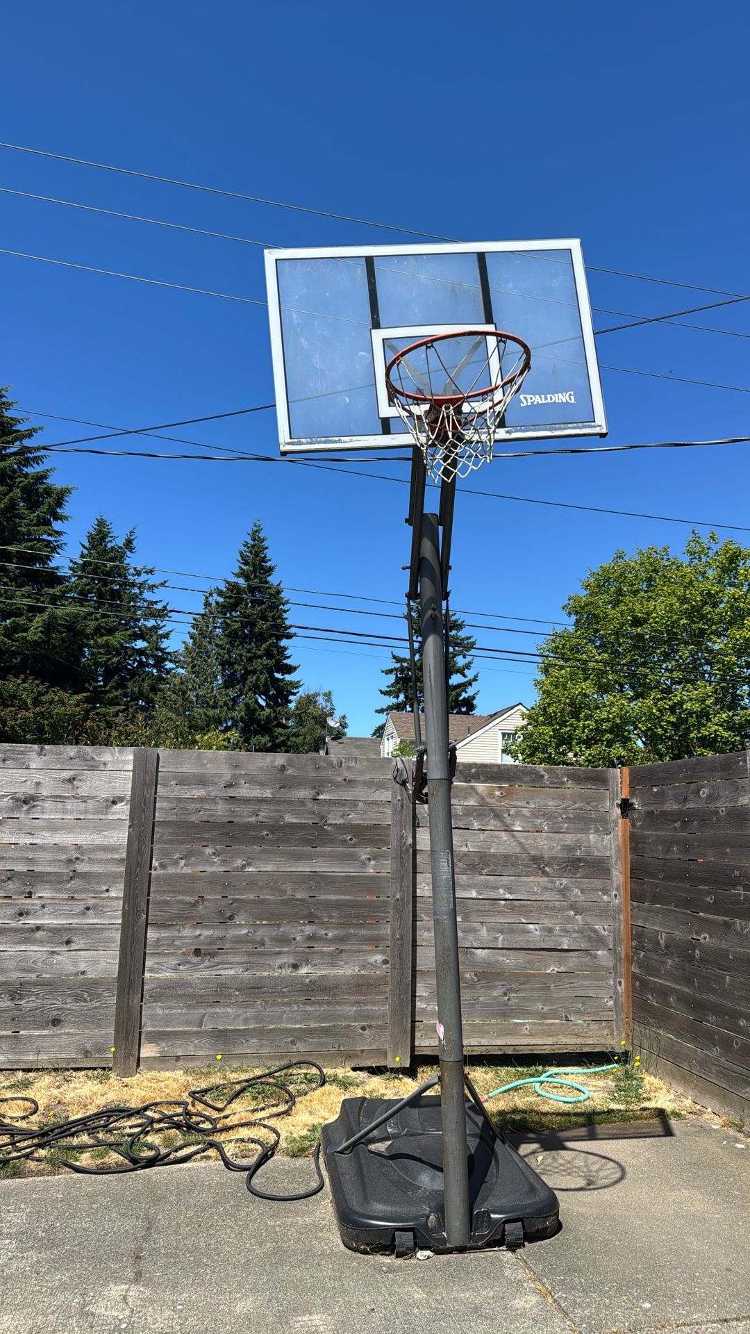 FREE Spalding Basketball Hoop