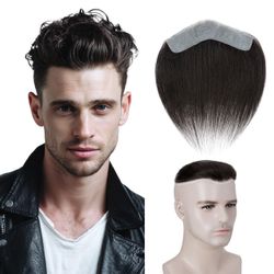 Human hair toupee