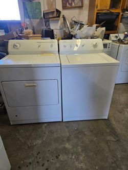 Washer And Dryer