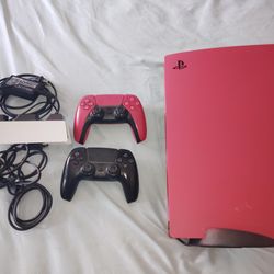 PS5 2 controllers and charging stands