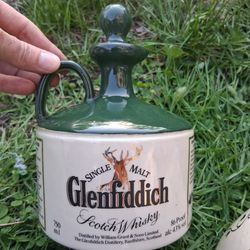 Vintage whiskey jugs.