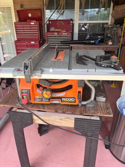 Ridgid table saw