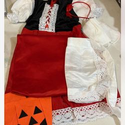 Red Riding Hood 5-6 Girls Halloween Costume