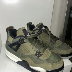 Air Jordan 4 Retro SE Craft GS 'Olive'
