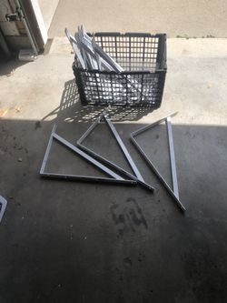 NEW-Shelving Brackets-White- Heavy Duty!OBO