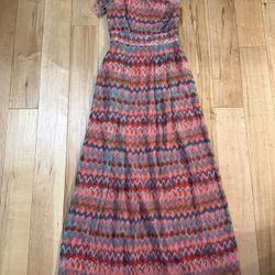 New Antonio Melani One Shoulder Maxi Dress Size 2