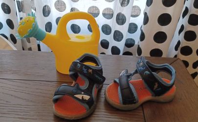 Carters Navy BLUE LIGHT UP TODDLER SANDALS