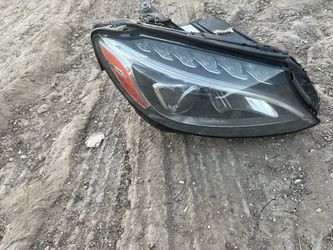 2015-2021 MERCEDES W205 C300 C-CLASS PASSENGER HEADLIGHT OEM BBS6