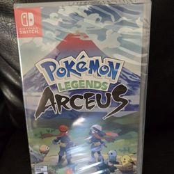New Sealed pokemon legends Arceus Nintendo Switch Game