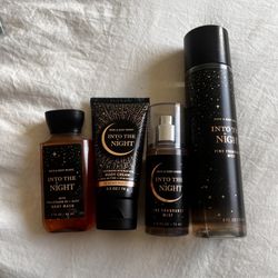 Into To The Night Bath And Body Works Set