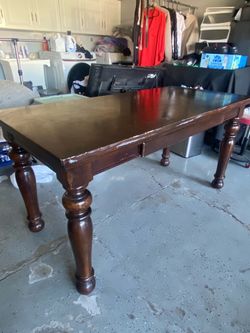 Solid Wood Desk 60” x 28”