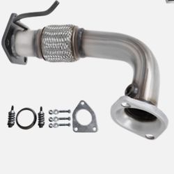 Front Flex Pipe Fits 2003 2004 2005 2006 2007 Honda Accord 2.4L Direct-Fit