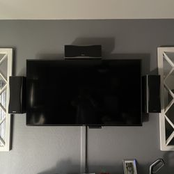 Onkyo Speakers And Powered Subwoofer 