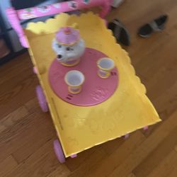 Disney Tea Party Cart 