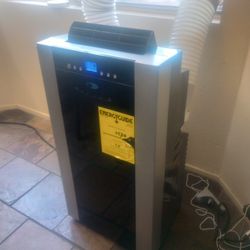14,000 BTU Portable Air Conditioner, Dual Hose, By Whynter