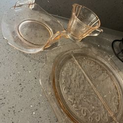 Pink Depression Glass